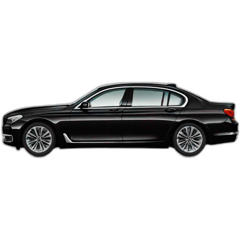 BMW 7 Series black emoji