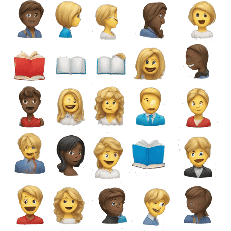 Education logo psychology emoji