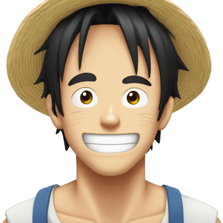 Luffy anime person  emoji