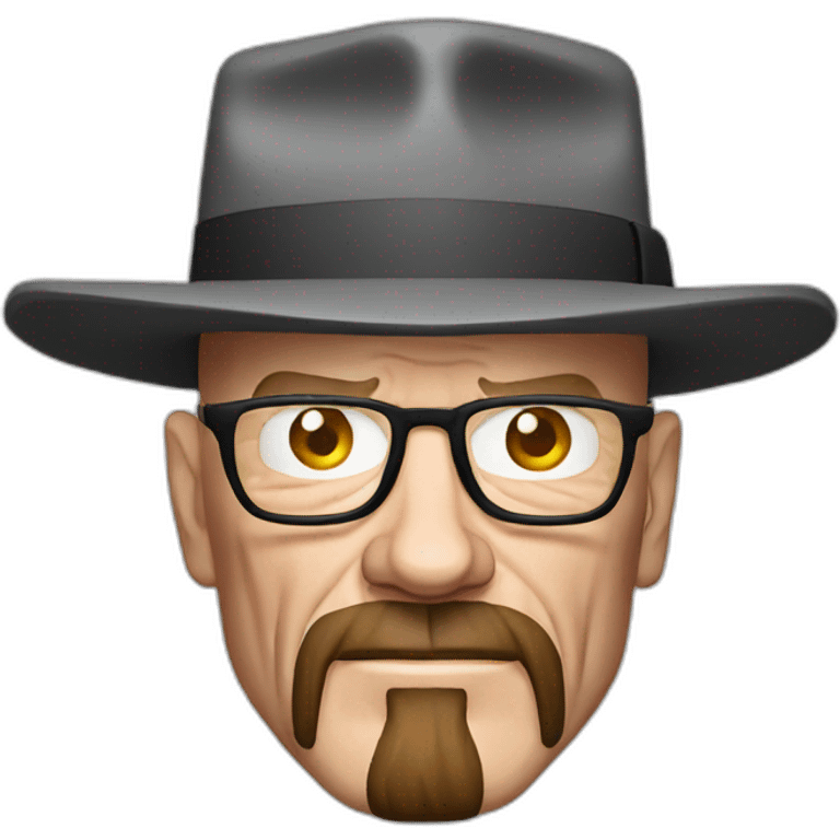 walter white with hat emoji