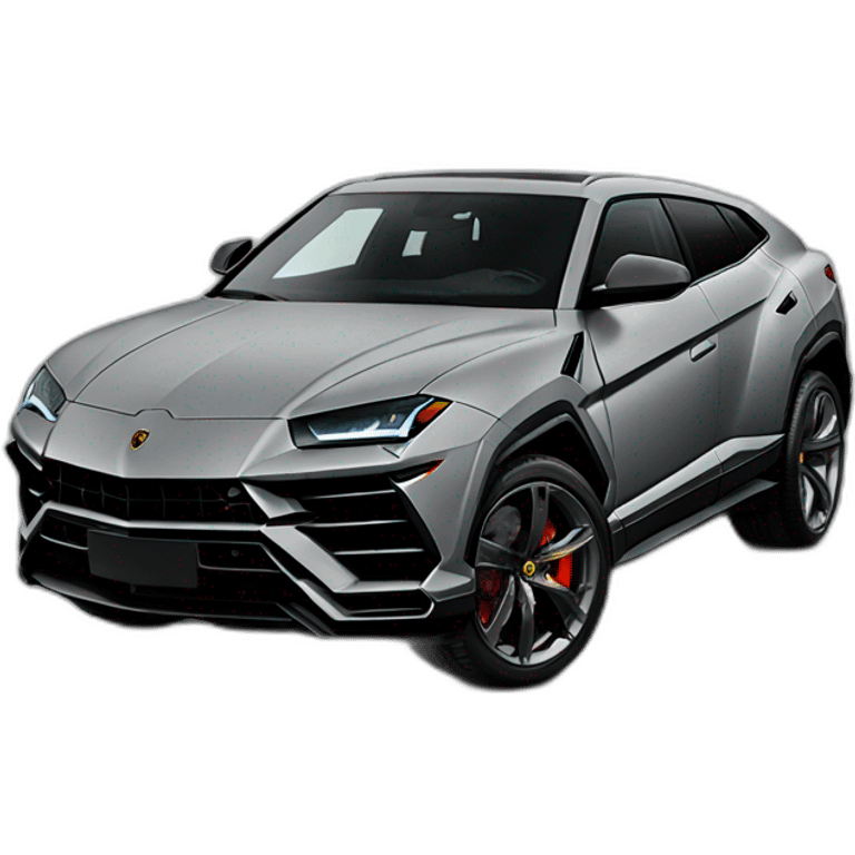 Lamborghini urus grey colour emoji