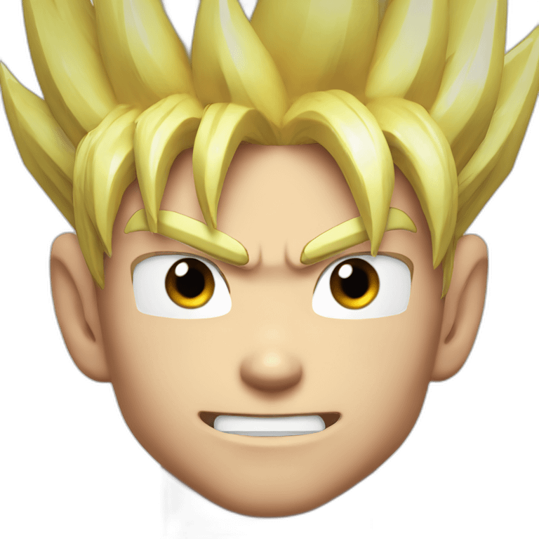 Goku from dragon ball z emoji