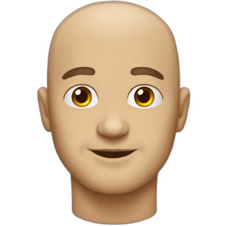 bald man emoji