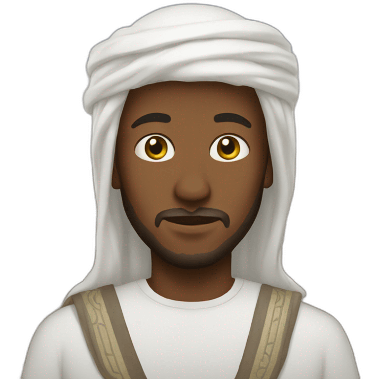 man in mecca emoji