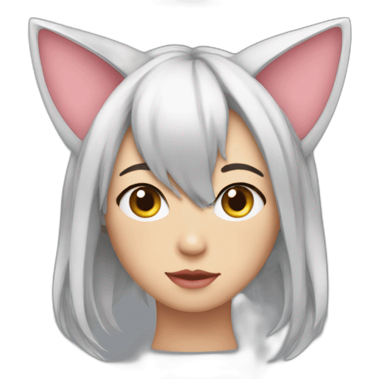 sexy cat ears emoji