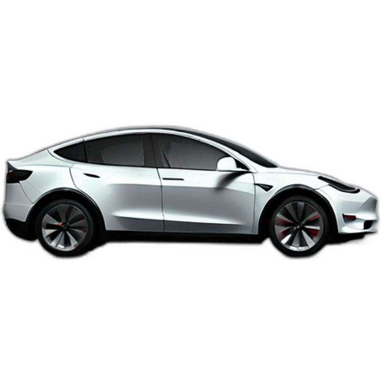 Tesla model y emoji