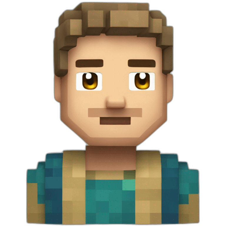 steve minecraft emoji