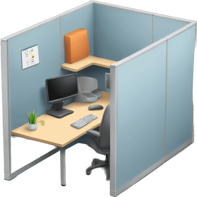 office cubicle emoji