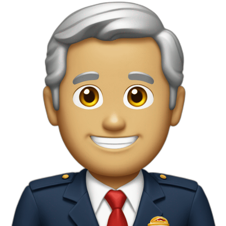 George W. Bush mcdonalds uniform emoji