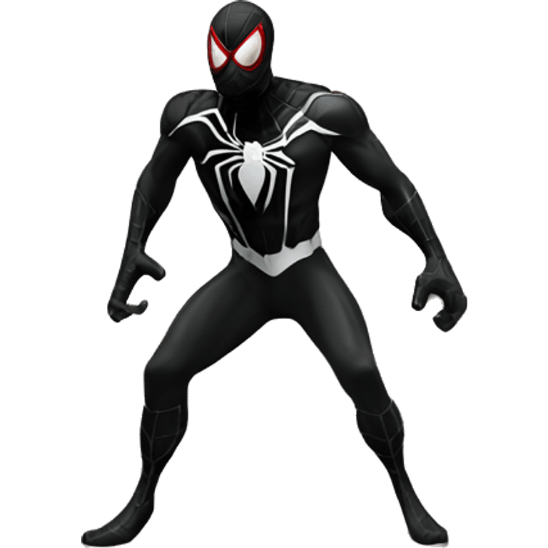 Spiderman Black emoji