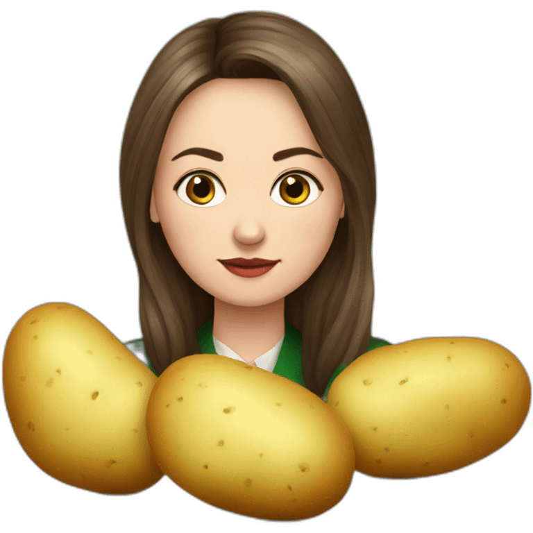 lukashenko women and potato emoji