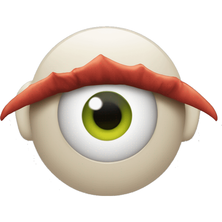 Je vue lombre d'un demon à trois yeux  emoji