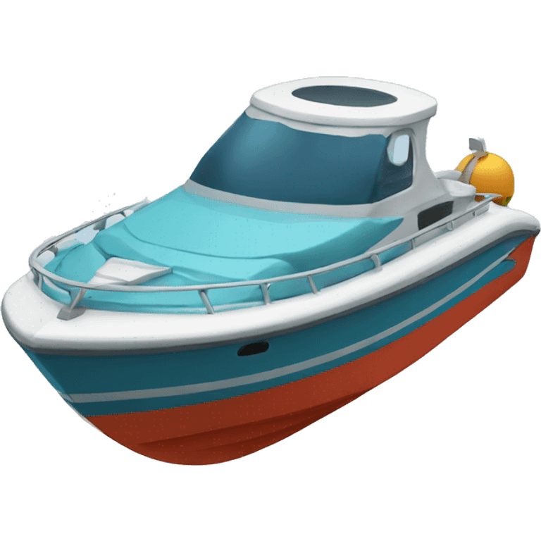 ocean speedboat emoji