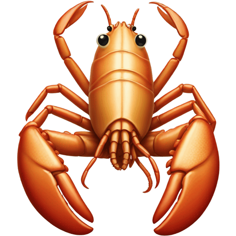 Beige lobster emoji