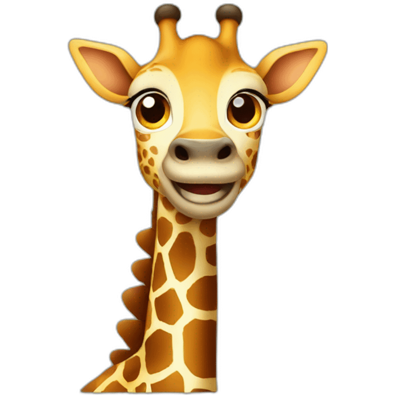 girafa cola emoji