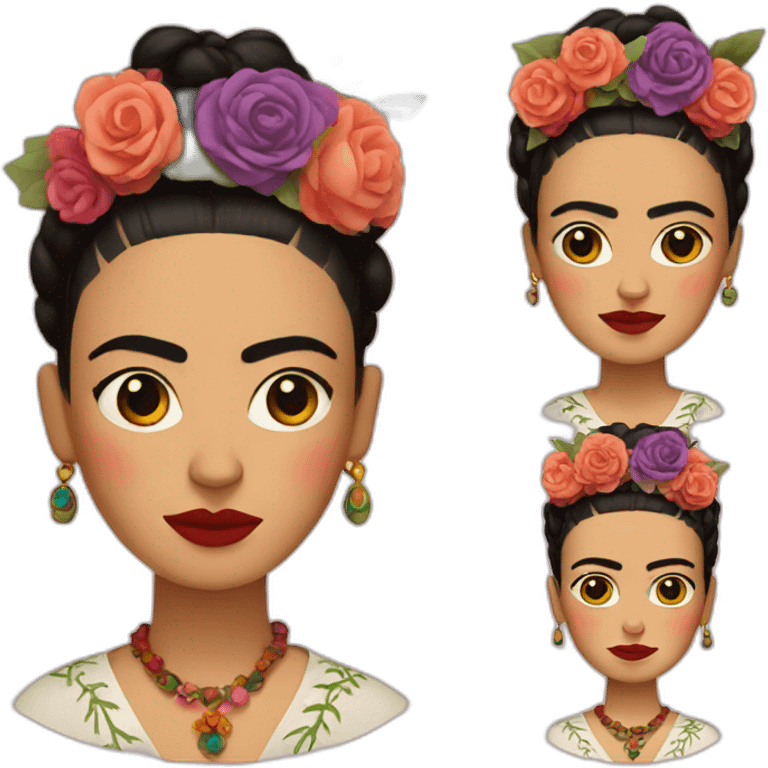 Frida Kahlo emoji