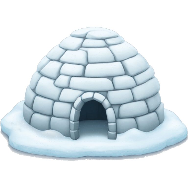 igloo + fun emoji