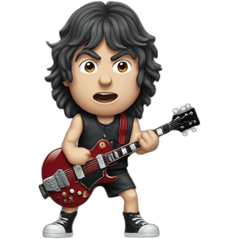 Acdc Angus Young emoji