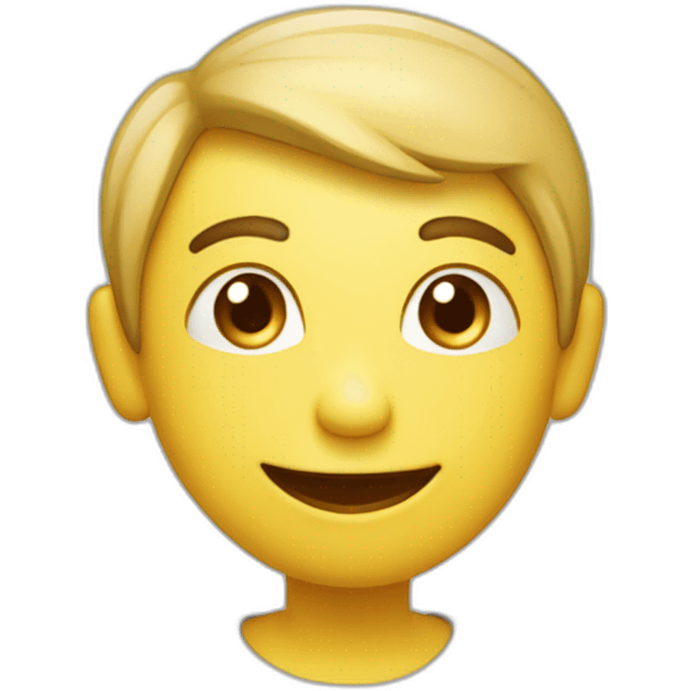 Smiley amoureux qui rougit emoji