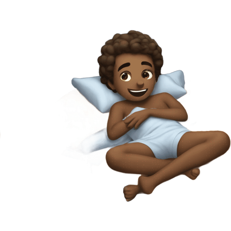 Boy slumber party emoji