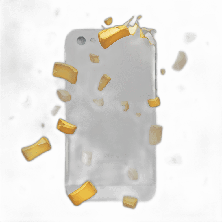 broken iphone emoji