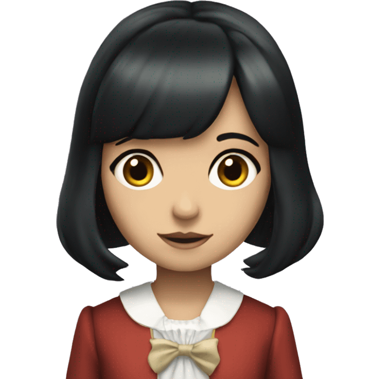 Alice Liddell black hair emoji