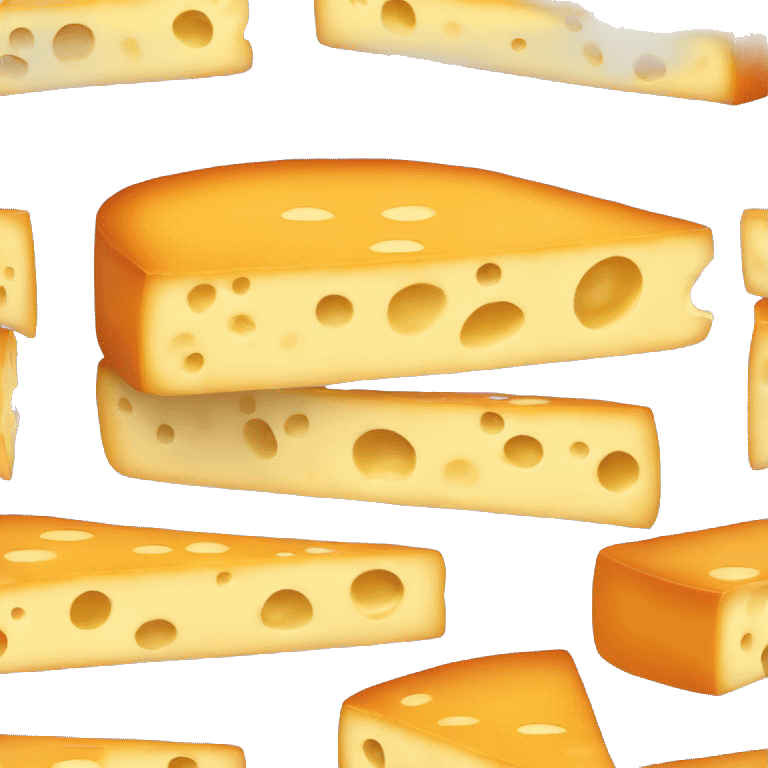 Colby Jack Cheese  emoji