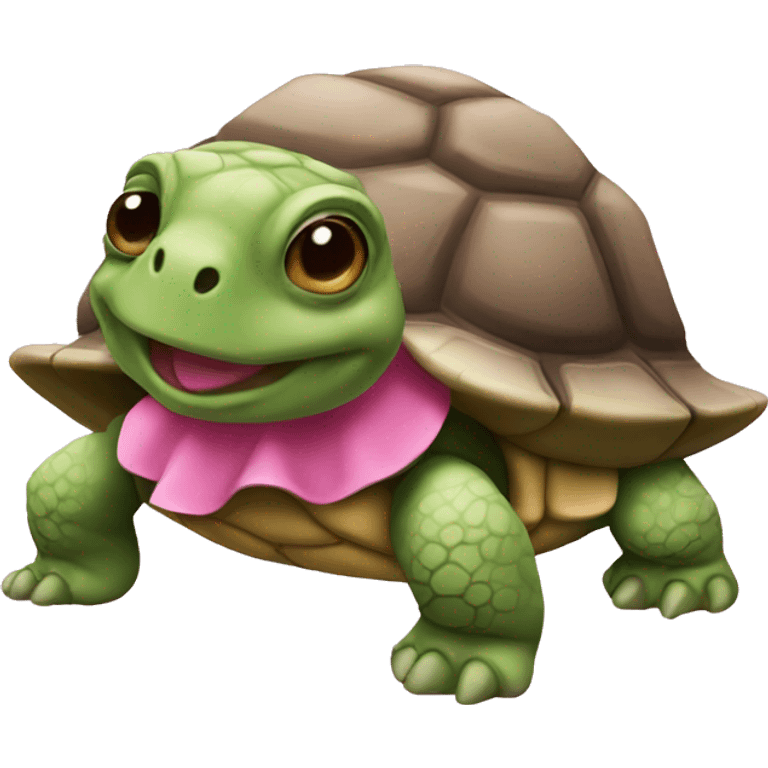 Tortle pink  emoji