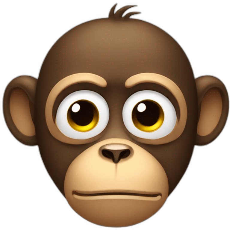 very-sad-monkey emoji