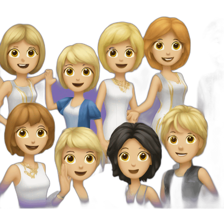 abba party emoji