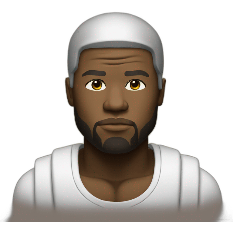 50 cent meditate emoji