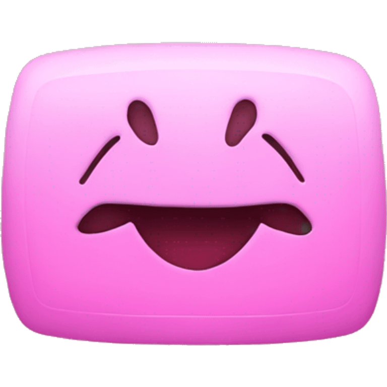 Pink Netflix symbol  emoji