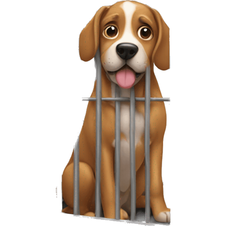 dog jail emoji