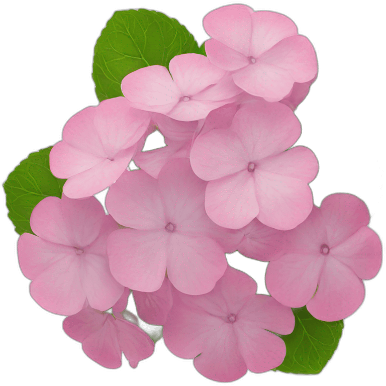 Hortensia Celeste flower emoji