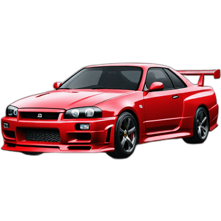 Nissan R34 emoji