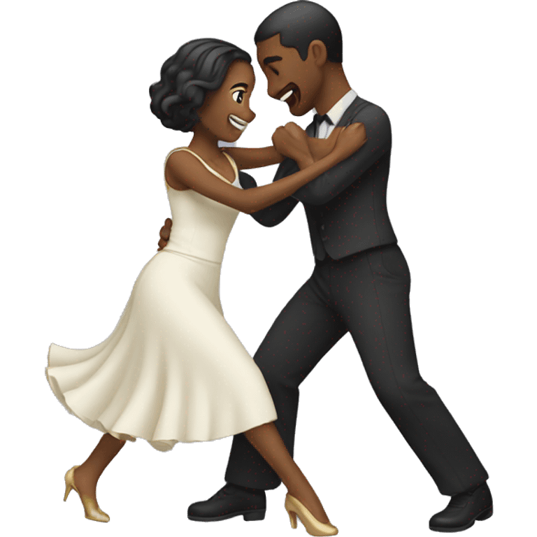 Couple dancing emoji