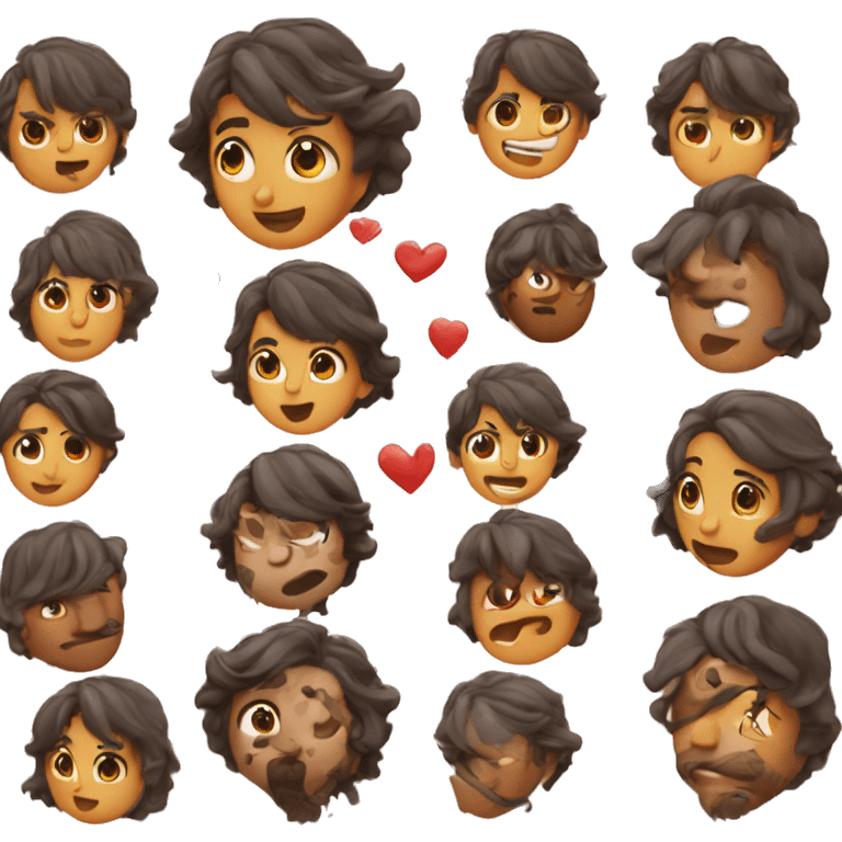 corazón con rurita emoji