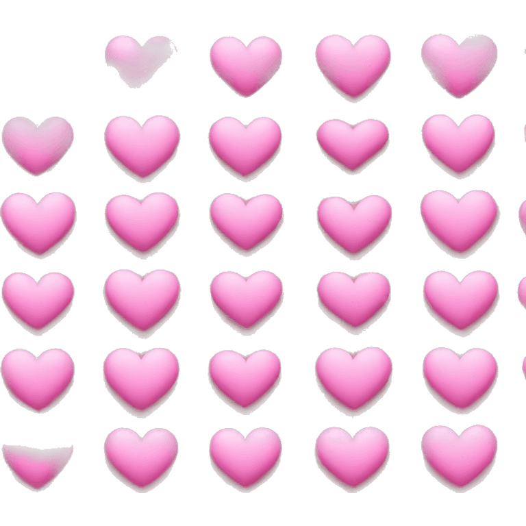 little pink hearts  emoji