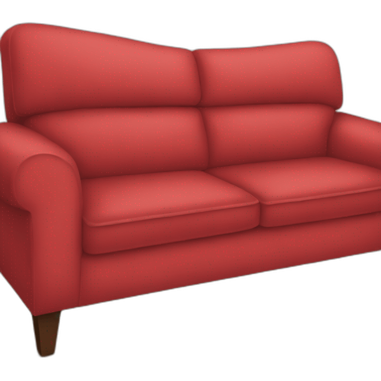 red couch emoji