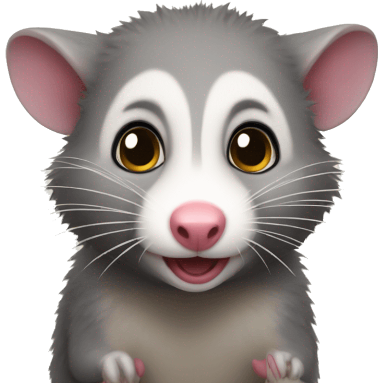 possum plead emoji