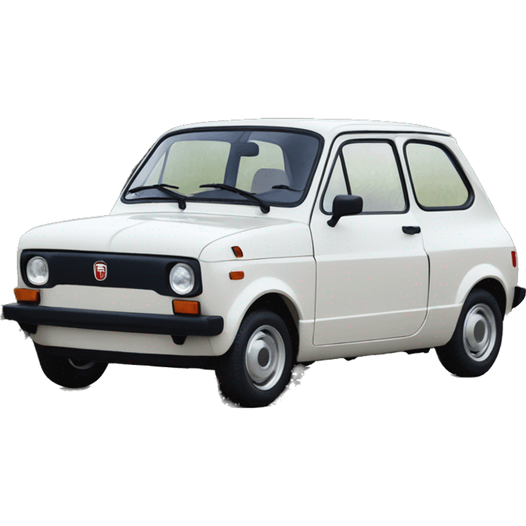 front of friendly little Fiat 126 emoji