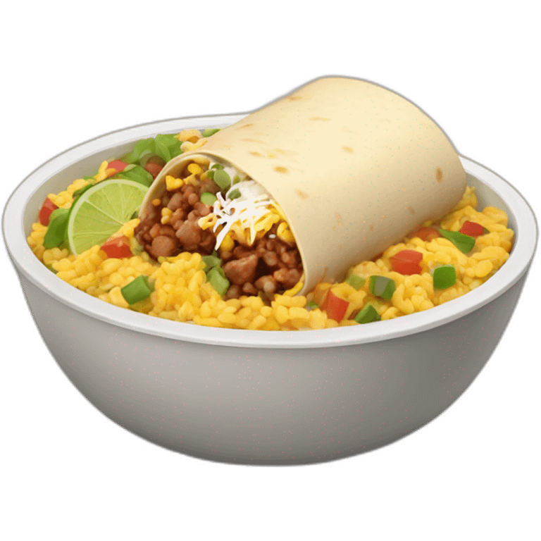 Burrito Bowl emoji