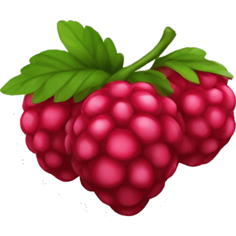 Rasberry emoji