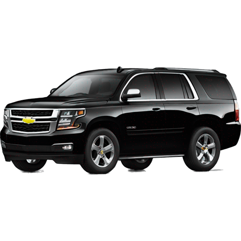 Black 2020 chevy tahoe emoji