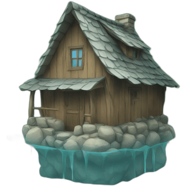 Water house emoji