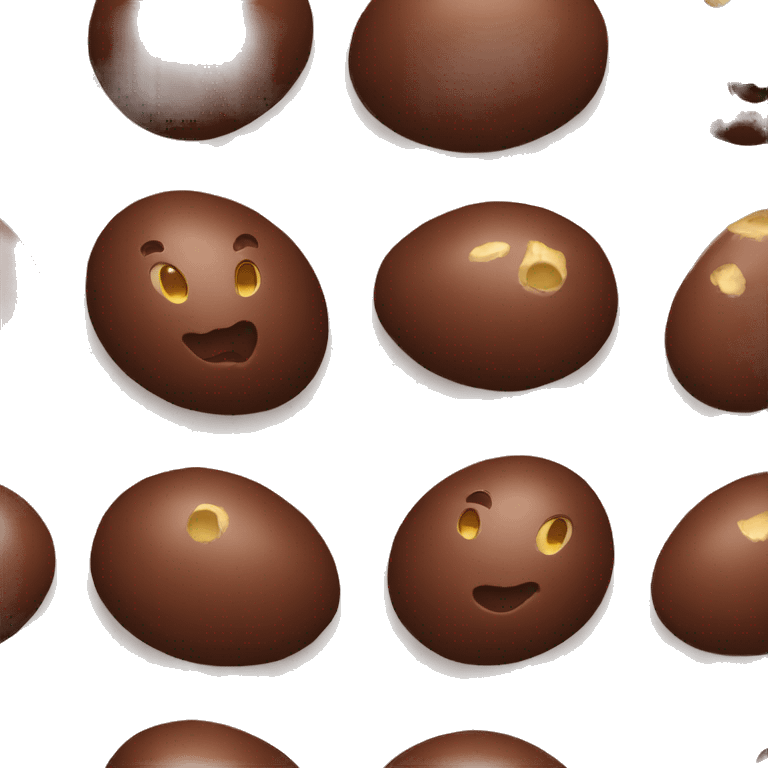 easter egg chocolate emoji