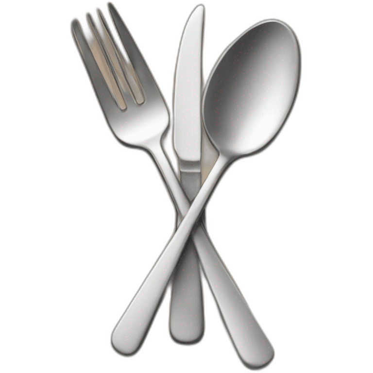 fork knife spoon crossed emoji