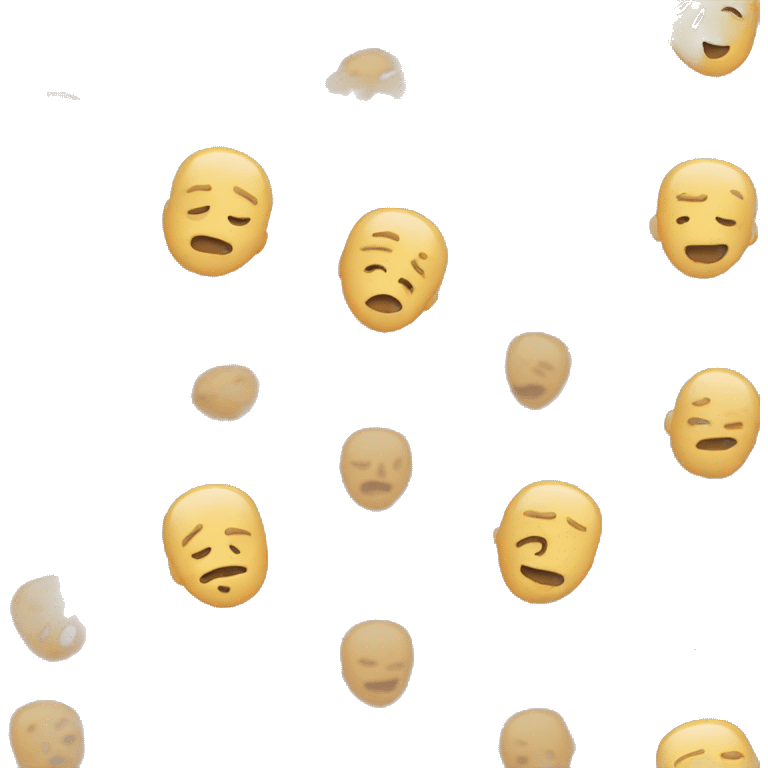 Emoji with no brain emoji