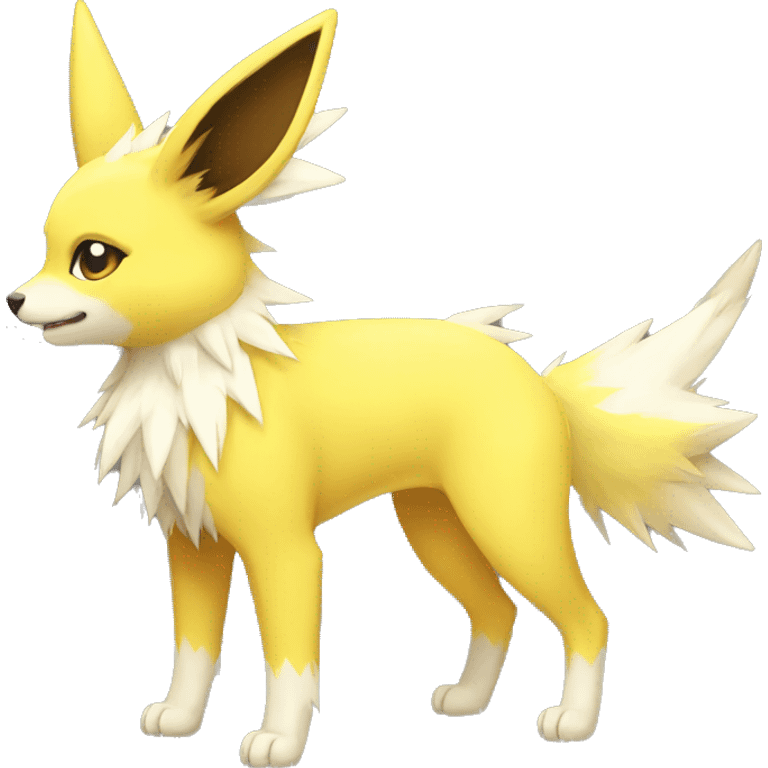 Kawaii Jolteon full body emoji