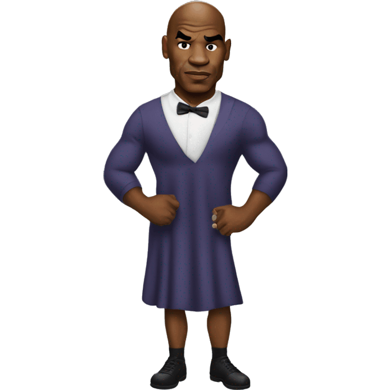 mike tyson in a dress emoji